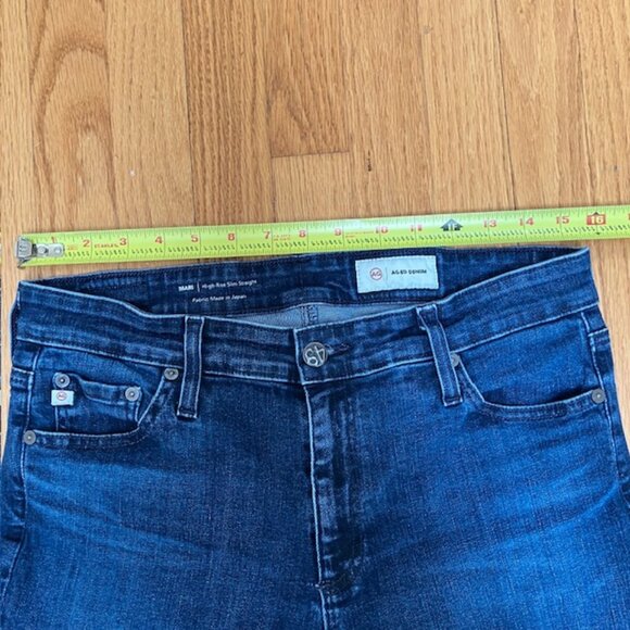 AG Mari High Waisted Ankle Slim Straight Leg size 32 - Picture 8 of 11